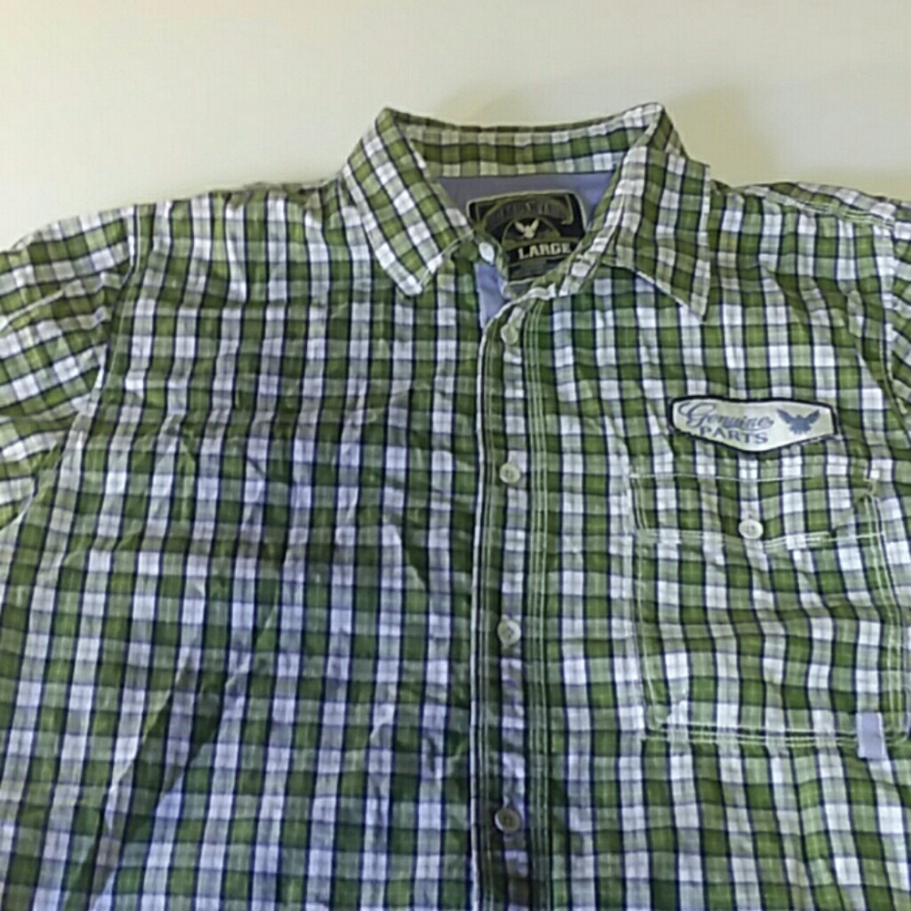 Men's Genuine Parts Full Button Shirt